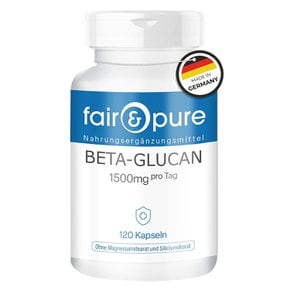 Fair & Pure 베타글루칸 1500mg 120캡슐