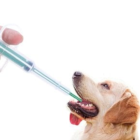 고양이 알약 필건 앞부분 실리콘팁 강아지 캡슐약 볼펜형 디스펜서 약 주사기 투약기 먹이기