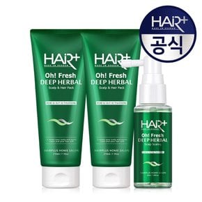 오프레시 두피팩 210ml 2개+스케일링 50ml