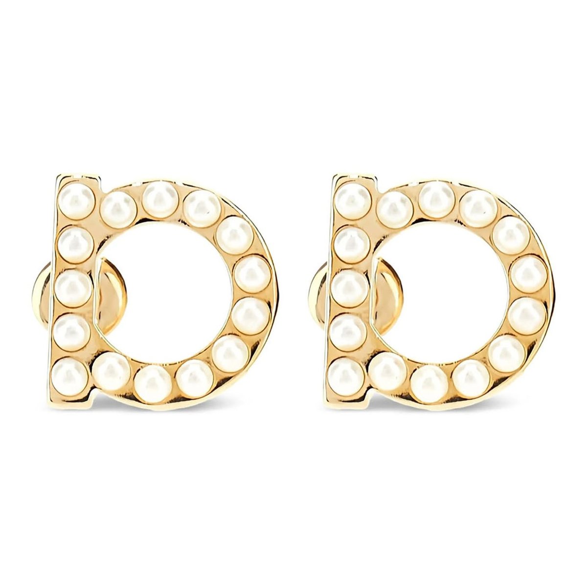 확대된 대표 FERRAGAMO 페라가모 귀걸이 696581CREAMOROGIOVEL