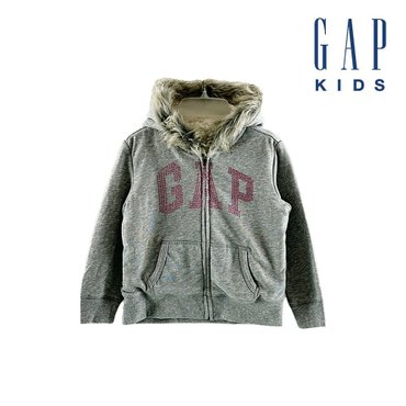  [GAP KIDS] 갭키즈 털모 후드티 (357490021_GR)