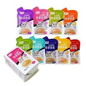 테비 쮸루쮸루 30g x 48개 츄르 고양이간식