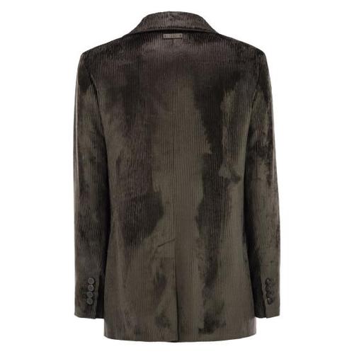 페세리코 수트 자켓 S01704 DARK BROWN