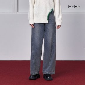 J라운드절개와이드데님팬츠(ON) JYDP72DA