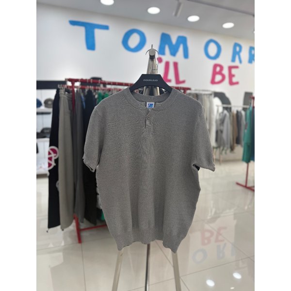 [여주점] 1버튼라운드니트반팔,JHZZ10408