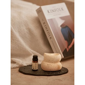 헤이딘 제주 화산석 도자기 플로우 디퓨저 풀세트