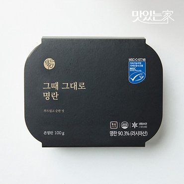 덕화 명란 장석준명란 순한맛 그때 그대로 명란젓 100g 2팩