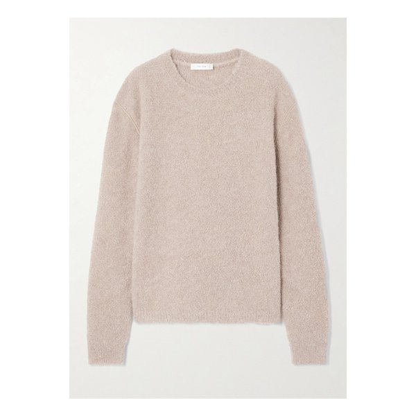 레오리나 캐시미어 알파카 실크 블렌드 스웨터 46376663162871888