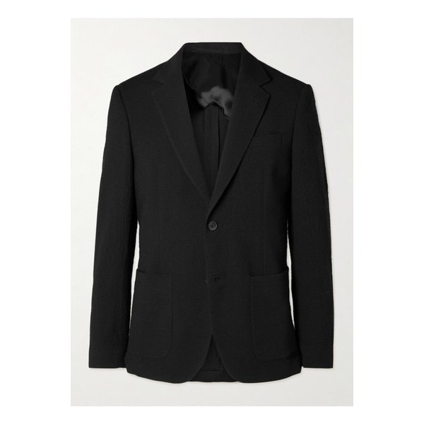 미스터 피 코튼 혼방 시어서커 블레이저 블랙 1647597353821067