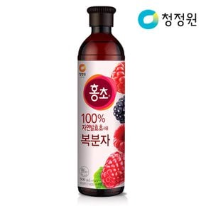 청정원 홍초v+복분자 900ml x6개