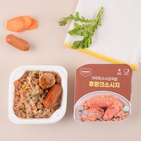 포켓도시락 간편식사 즉석밥 냉동도시락 카무트수수잡곡밥 후랑크소시지 10팩