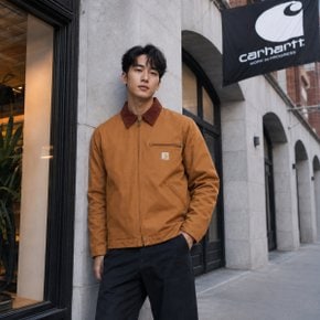 자켓 블랭킷 라인드 릴렉스드 핏 덕 디트로이트 브라운 103828-BR