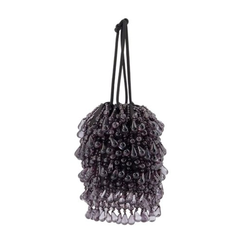 [해외배송] 26 F/W ZIA WRISTLET 핸드백 CULT 가이아 플라스틱 블랙 B0732368270