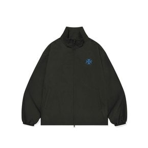 SP CROSS WIND SHELL TRACK JACKET-BLACK