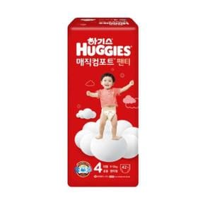 하기스 2023 New 매직컴포트 팬티기저귀 4단계 남여공용 대형 42p