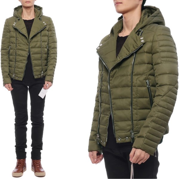 [부산점] 남성 바이커 다운 패딩 (W4HT266C631 147)