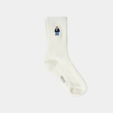 후아유 Steve Embroidery Socks WHAYF4911A