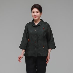더하랑 사모드리 여름 인견 자켓 카키