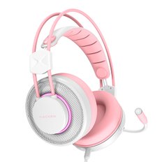 앱코 N800 PINK 가상 7.1 진동 게이밍 헤드셋