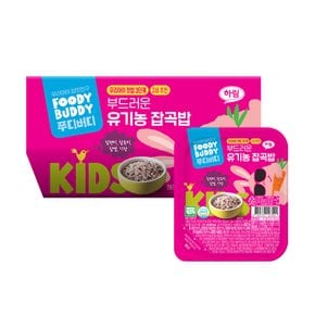 푸디버디 부드러운 유기농 잡곡밥 140g 3개