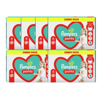 팸퍼스 [3세트]유럽산 베이비드라이 기저귀 팬티 3 4 5 6 7 단계 pampers 바우처 팬티6단계