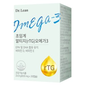  닥터린 초임계 알티지(rTG) 오메가3