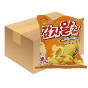 감자알칩 군옥수수맛 27g 40개입 1박스 영양제과 과자