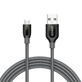 Anker PowerLine+ Micro USB    Xperia, Nexus, Galaxy, Android USB (1.8m 케이블 [2중 편입의