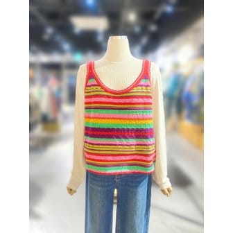 베네통 [여주점] 멀티 스카시 뷔스티에 니트 베스트 (BAKVA2611)