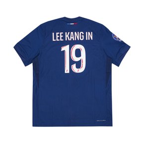 PSG 24-25 PSG Home Match Shirt (19 LEE KANG IN + Ligue 1 Champion Patch)PSG2405US002UNV