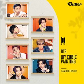 DIY 보석십자수 아이러브페인팅 BTS Butter 행잉시리즈 30x20(cm)[31808999]