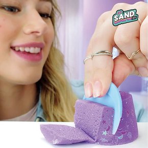 TV광고정품 쏘샌드 DIY 스카이블루 1팩 ASMR 모래놀이