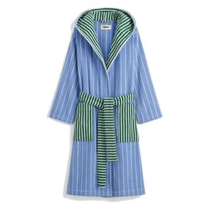 [TEKLA Marseille Patchwork hooded bathrobe] 테클라 마르세유 패치워크 후드 목욕 샤워 가운