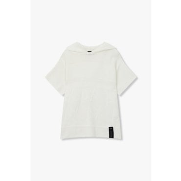 ARMANI EXCHANGE AX 여성 로고 라벨 후디드 풀오버(A424132007)오프 화이트