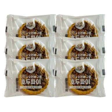 오븐에구운호두파이 (6개입)