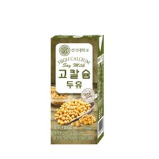 건국대학교 고칼슘 두유 190ml  x 24팩 유산균 함유