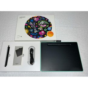 WACOM 펜 타블렛(피스타치오 그린) Wacom Intuos Medium 무선 CTL-6100WLE0