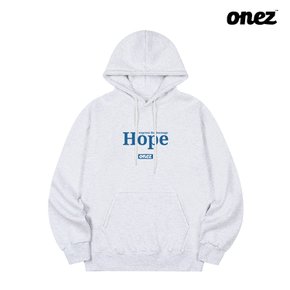 원즈 OZ 기모 후드티 HOPE (OZ185) 오트밀