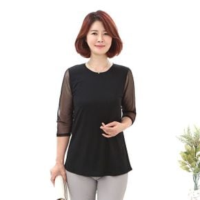 엄마옷 고급진 하늘하늘한 블라우스 MQG118420 마담 미시옷 중년여성의류 빅사이.._P305520049