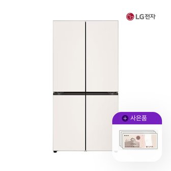 LG 오브제 더블매직스페이스 냉장고 872L 베이지 M874GBB251 월106000원 5년약정