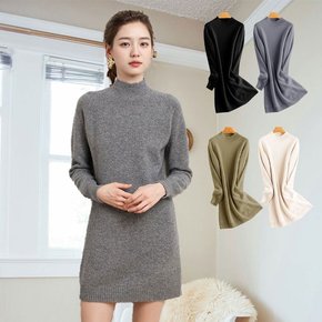 원피스 OPS 홈웨어 반목 니트 베이직 데일리