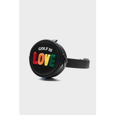 고엑스오 골프이즈러브 벨트백 블랙