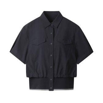 BOSS GOLF 보스골프 트러커 반소매 자켓 WOMAN DARK NAVY