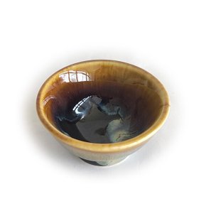 삼색 이중 컬러 3인잔 (6.5 cm) 찻잔 다기잔 다기 다도구 소주잔 잔 도자기 토비