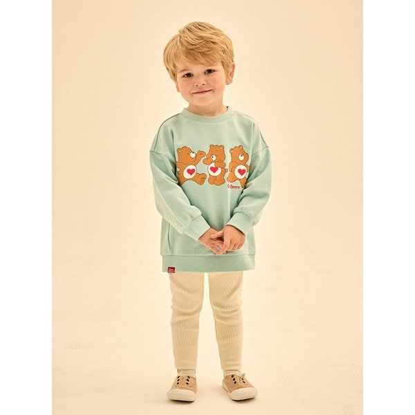 텐더하트베어 민트 레깅스 상하복