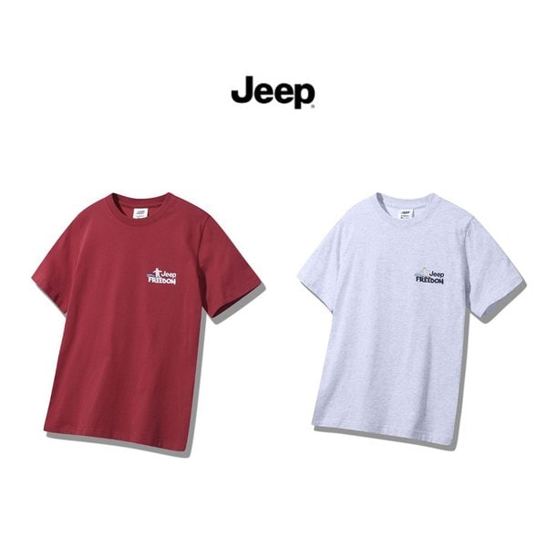 [여주점] 복사_[JEEP] 남여 프리덤 베어 반팔티셔츠 JQ2TSU592 MV