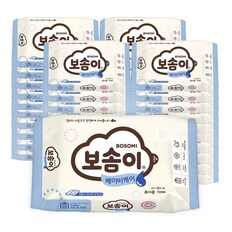 보솜이 물티슈 휴대용 10매 x 60pack