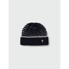 XEEY Beanie - Navy/Ivory