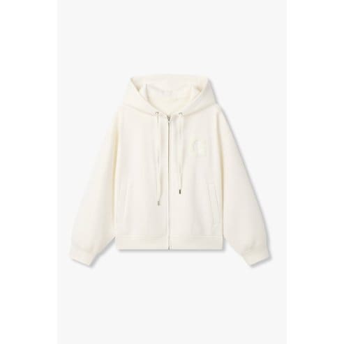 GCUT [지컷25F/W]부클 로고 네오프렌 후디 집업(7255440101)
