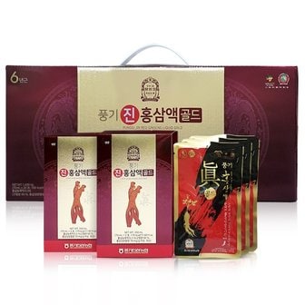 황풍정 [풍기인삼농협] 황풍정 풍기 진 홍삼액골드 70ml x 20포/ 쇼핑백 포함